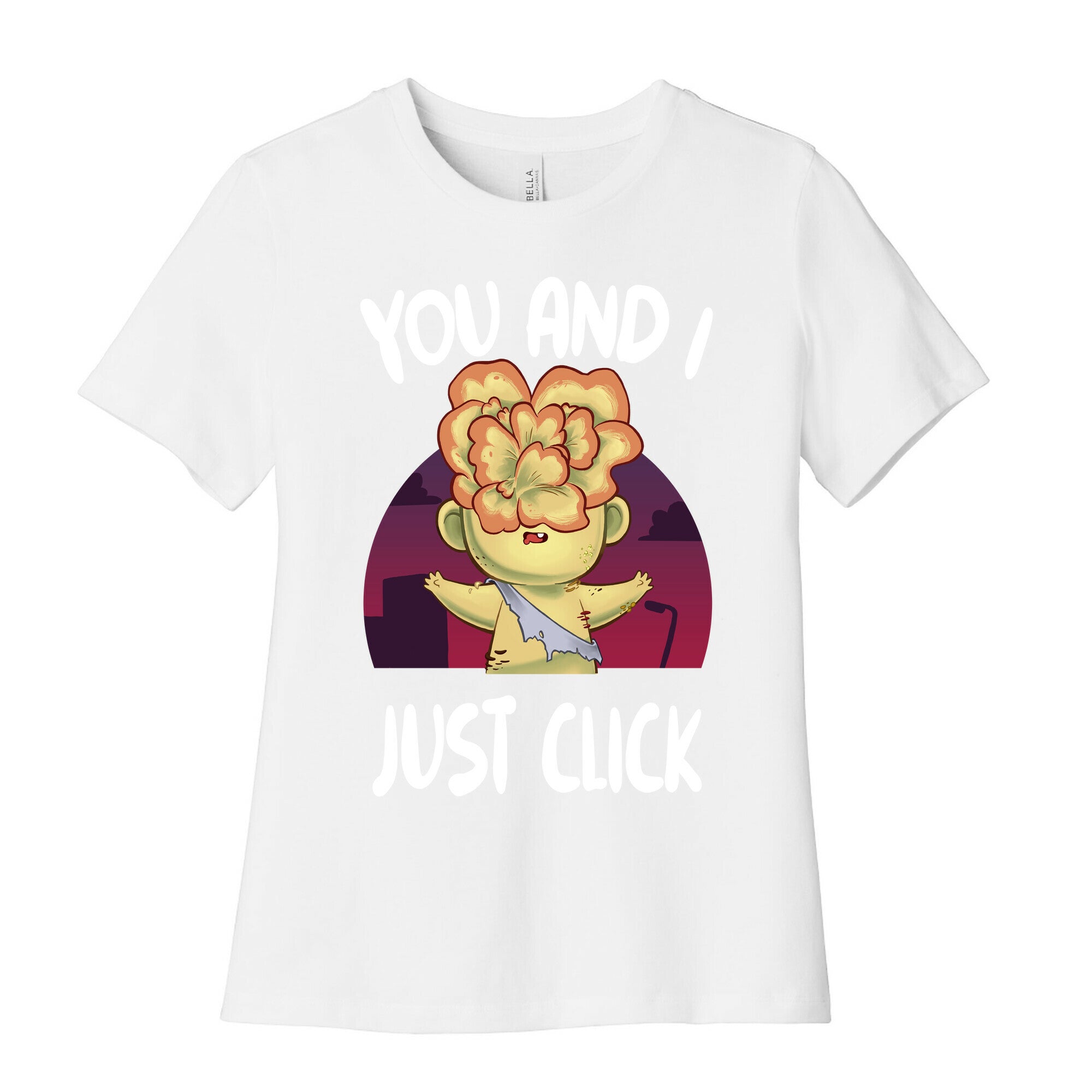 You and I Just Click Women's Cotton Tee
